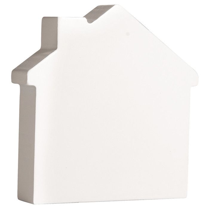 Symbole MDF Maison , blanc, 11cm, épaisseur 2cm