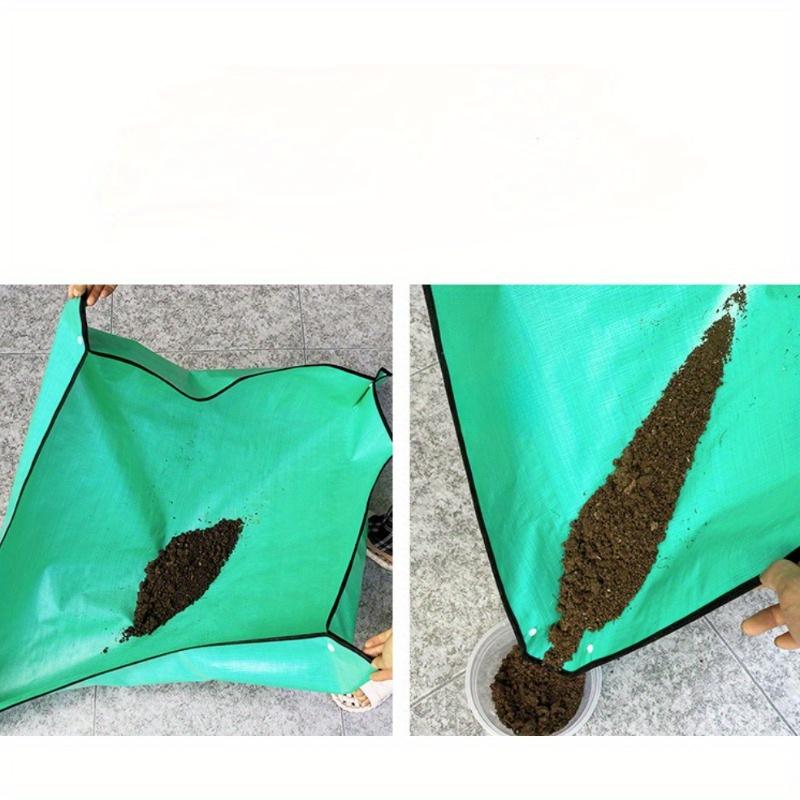 Прочный водонепроницаемый садовый коврик - универсальный для домашнего использования - идеально подходит для суккулентов, зеленых растений и пересадки на балконе, смесь пластика и ткани