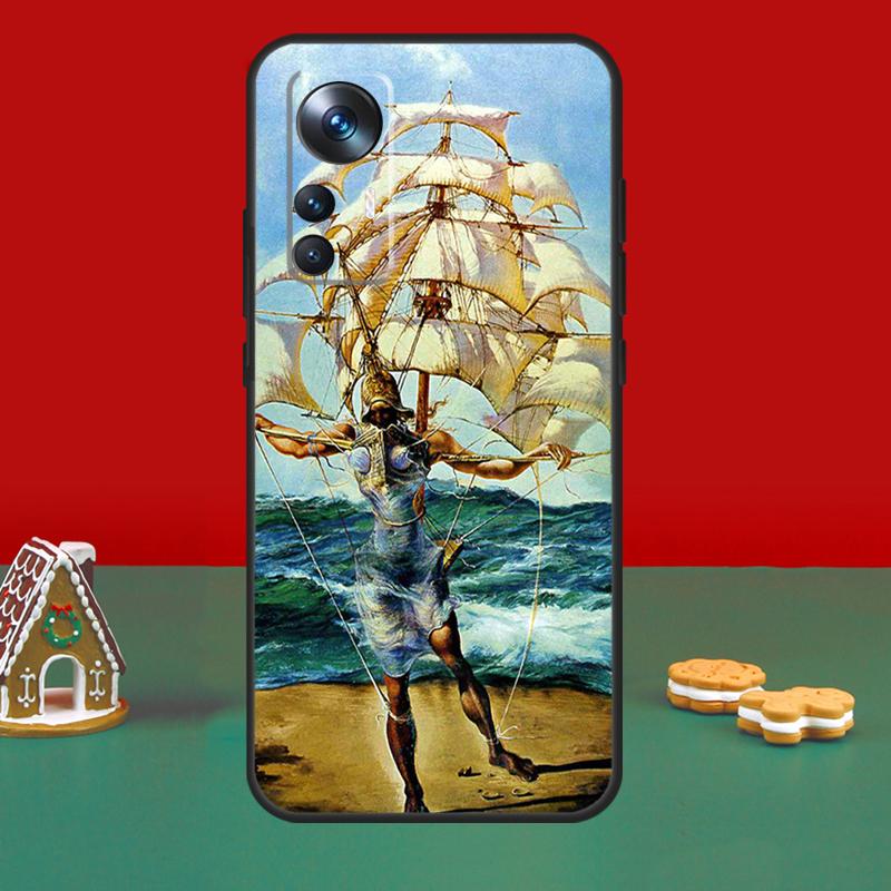 Чехол Salvador Dali Art для POCO X6 Pro M6 X3 X5 F3 F5 M5s Xiaomi 13 14 Ultra 12 Lite 11T 12T 13T Pro Cover