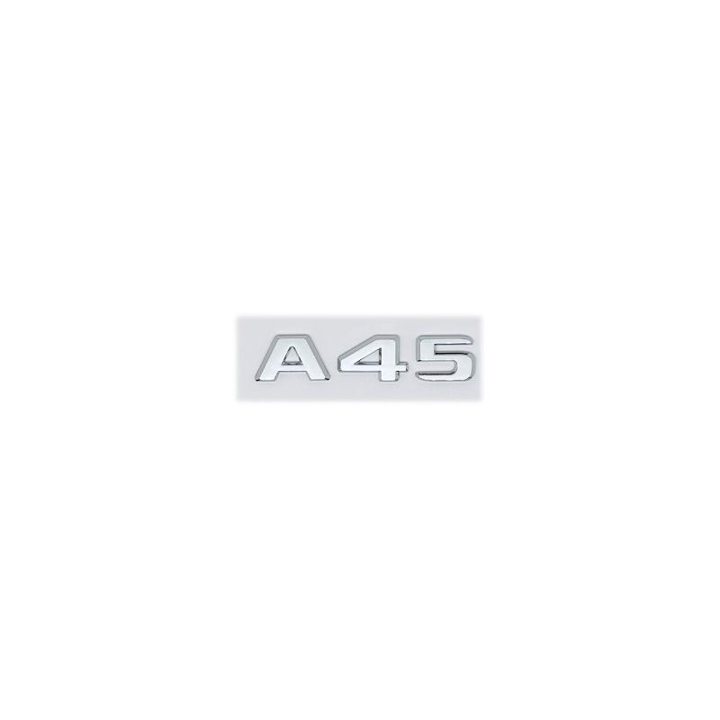 3D ABS глянцевые черные буквы A35 A45 A45S Turbo 4matic эмблема для Mercedes Benz AMG автомобильное крыло багажника сзади W176 W177 наклейка с логотипом