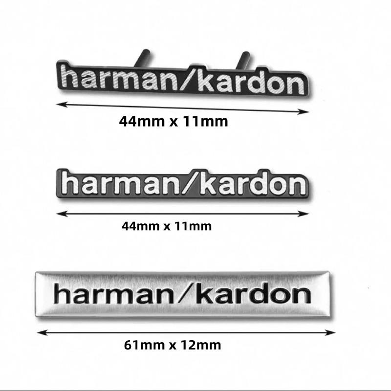 4/10/20 шт. Высококачественный металлический значок-эмблема harman/kardon для автомобильного Hi-Fi динамика, стереозначок, наклейка, аксессуары для стайлинга автомобиля