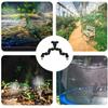 360 Degree Rotation Mist Sprinkler Double Head Double Head Sprinkler  Reptile Feeding Box