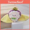 Очаровательный магнитный плюшевый брелок-кукла Милый фруктовый персонаж для подарка на день рождения 10 см