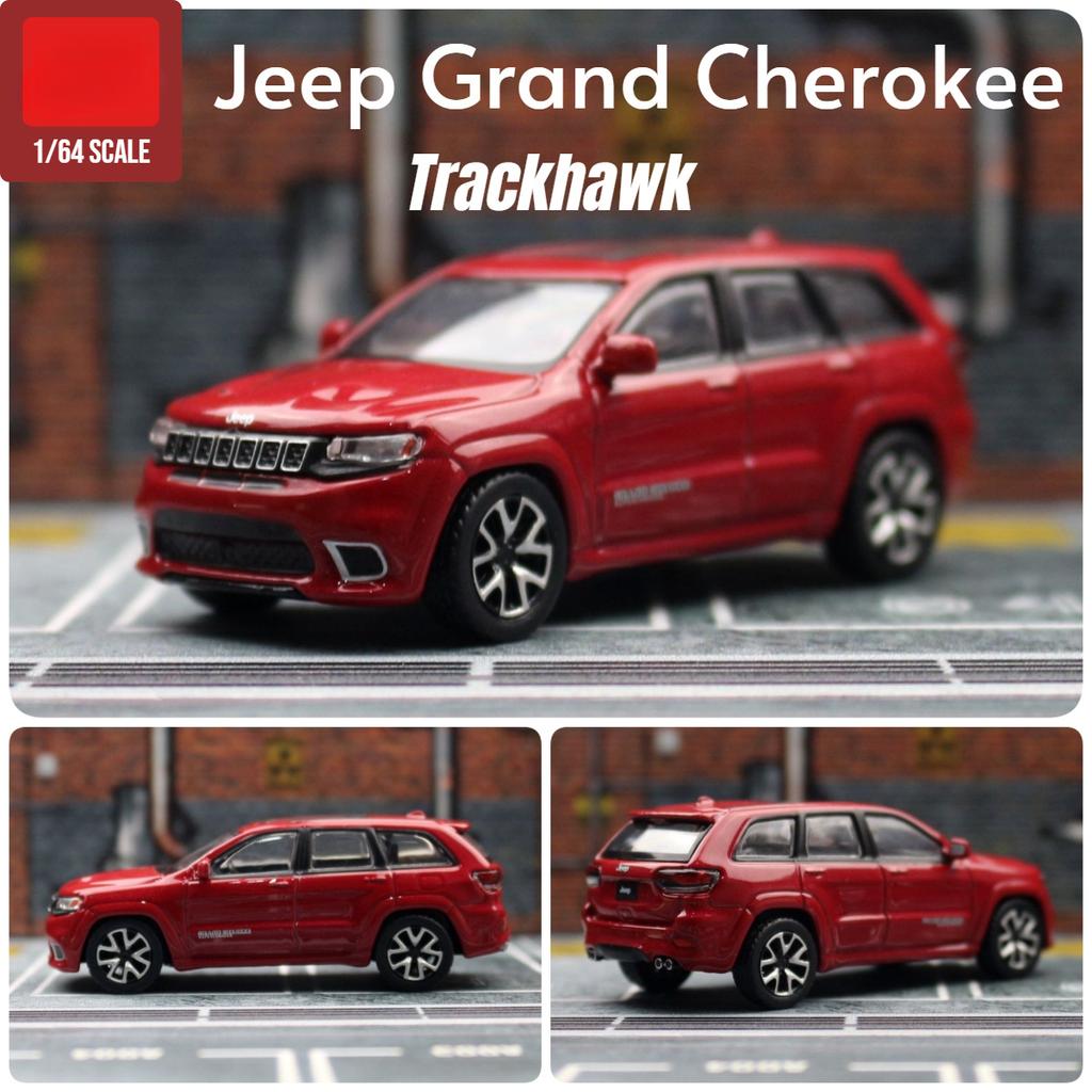 1/64 Jeep Grand Cherokee Trackhawk Miniature 1:64 JKM Toy Car Model SUV Sport Vehicle Free Wheels Diecast Metal Collection Gift