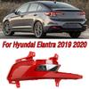 Задний бампер автомобиля Отражатель Стоп-сигнал Указатель поворота Тормозная лампа Для Hyundai Elantra 2019 2020 92405-F2500 92405F2500