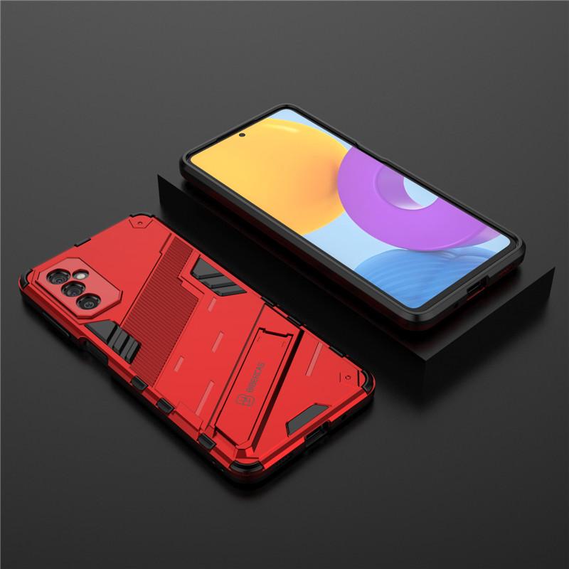 Чехол Armor Magnetic для Samsung Galaxy M52, противоударный защитный чехол-подставка для телефона Samsung M52 M 52 SM-M526B, задняя крышка