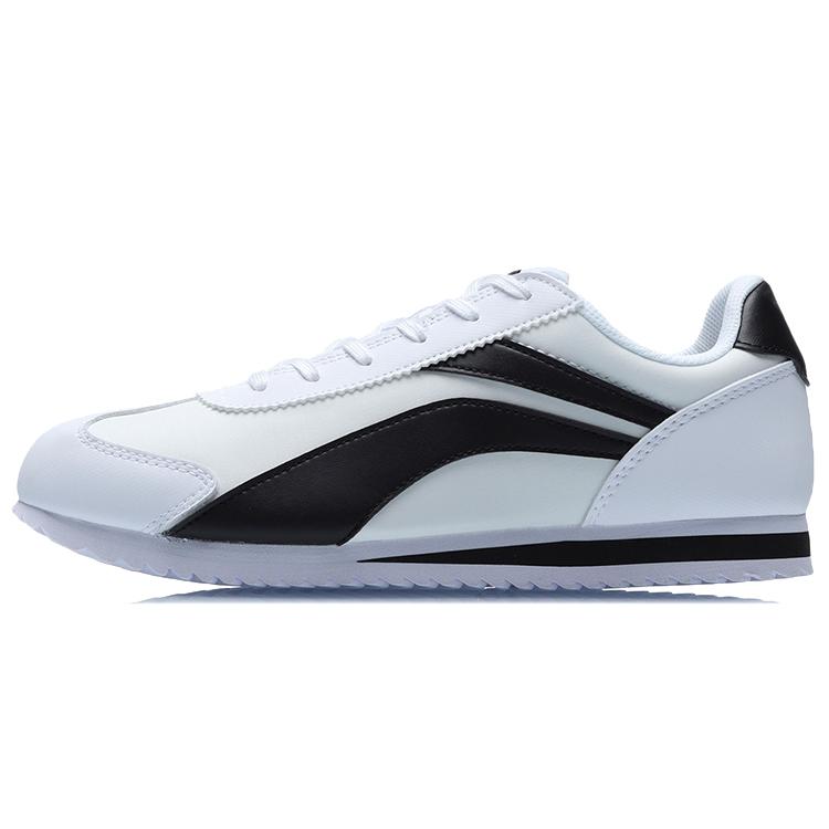 Li Ning 3K Низкие Беговые Кроссовки Женские Черно-Белые AGCR004-2