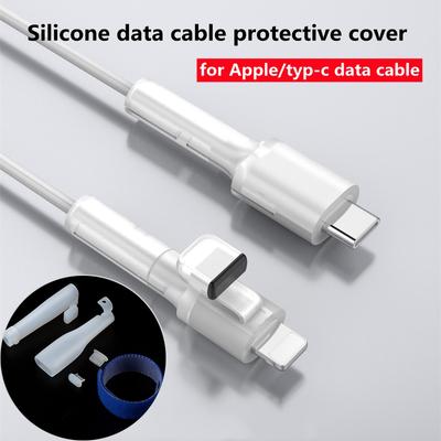 Модернизированный защитный чехол для кабеля USB для Apple iPhone 13 12 11Pro XR, устройство для намотки кабеля зарядки Type C Micro Android, чехол для кабеля