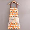 Summer Thin Waterproof & Oil-Proof Kitchen Apron with Hand Wiping Feature - Cute, Fashionable Design and Wider Waist for Stir-Fry Cooking