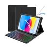 Защитный чехол для iPad 11-го поколения 9,7 дюйма с беспроводной Bluetooth-клавиатурой для планшетов 10,2 дюйма