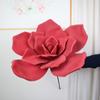 40/50cm PE Foam Rose Flower Large Handmade Flower Aesthetic Fake Flower Heads  Wedding Accessories