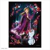 266 Piece Jigsaw Puzzle Frozen Unchanging Light of Heart (Anna) Tight Piece [Stained Art] (18.2x25.7cm)