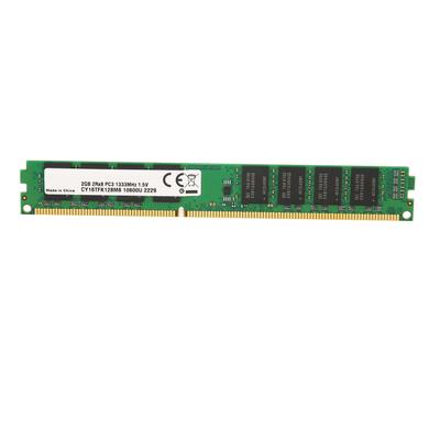 ОЗУ DDR3 2ГБ 2Rx8 1333МГц 240-контактное Глянцевое Работающее ОЗУ DDR3 Plug and Play Высокая Надежность ОЗУ для ПК для Настольного Компьютера