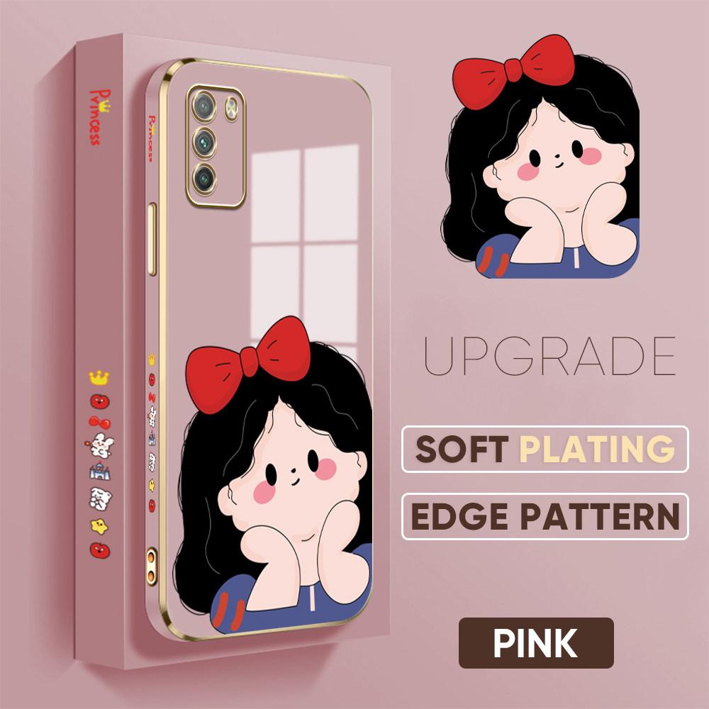 Красочные узоры печати с квадратными краями и узором корпуса с покрытием корпуса телефона Роскошное покрытие Мягкий чехол для телефона для Huawei Honor Xiaomi Redmi