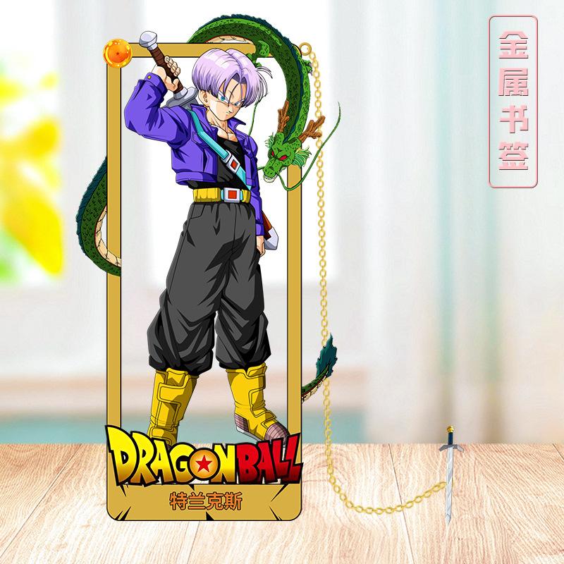 DRAGON BALL Металлическая закладка, Зажим в стиле аниме, Идеально для студентов и фанатов