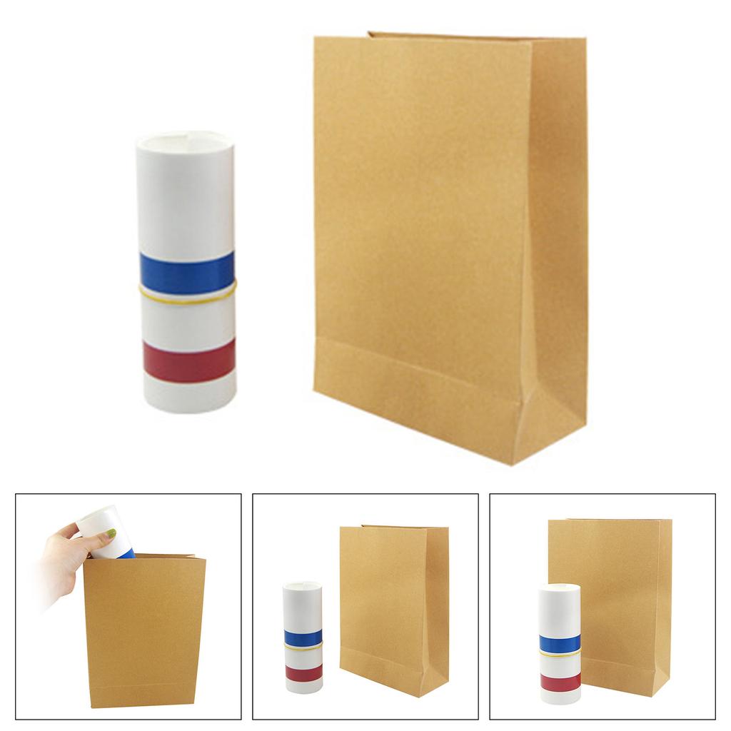 Magic Tricks Set Kids Toy for Birthday & Christmas Gifts Appearing Big Straw from Paper Bag Portable Easy To Operate