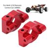 2PCS RC Wheel St Aluminum Alloy RC CShaped St Part for   1/10 Remote Control Car(Red )
