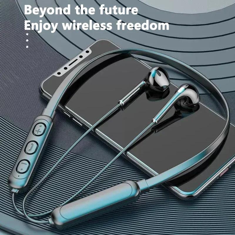 Xiaomi Wireless Bluetooth Headset NeckHanging Stereo Noise Reduction Universal Sports Headset Microphone