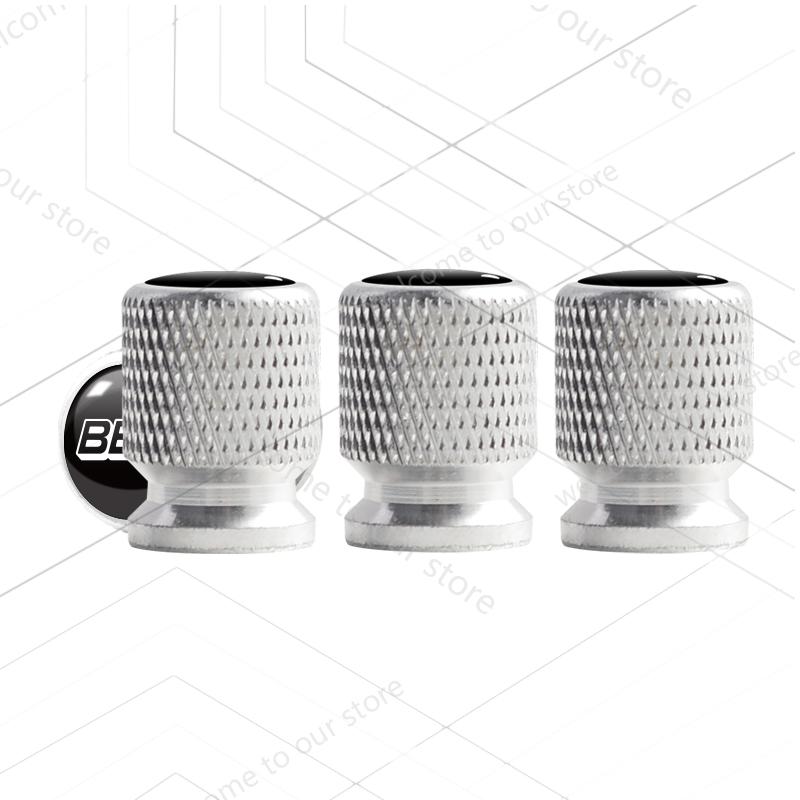 4Pcs/Set For Racing Modified Forged Wheel LOGO Badge Universal Motorcycle Car Wheel Tire Valve Caps Tyre Stem Covers Accessories