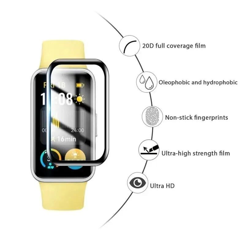 3Pcs Screen Protector Film For Huawei Band 10 TPU Protective Film For Huawei band 6 7 8 9 10 Film Accessories
