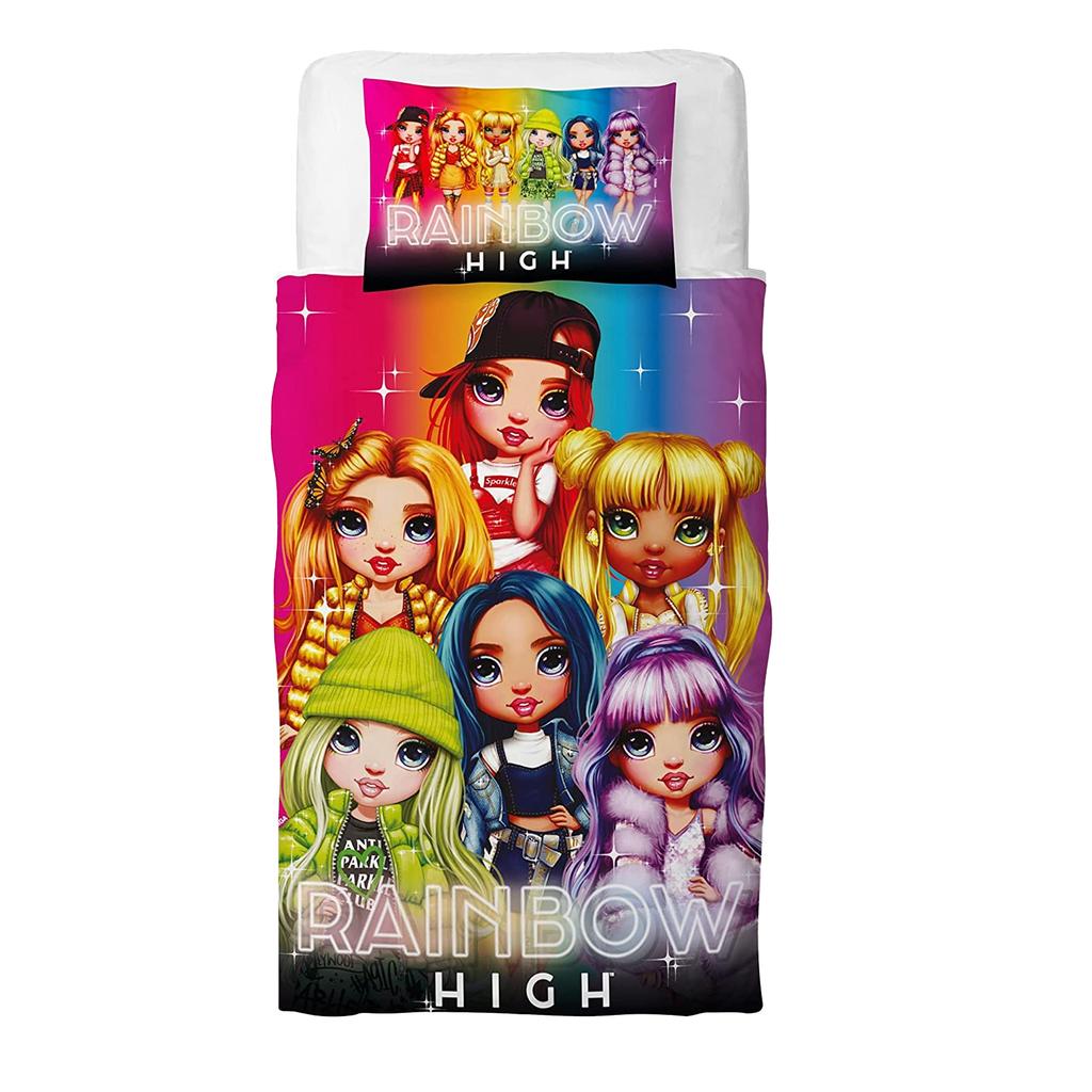 Rainbow High Childrens/Kids Duvet Cover Set