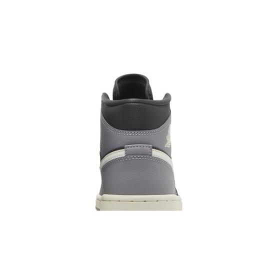 Air Jordan Wmns Air Jordan 1 Mid Cement Grey BQ6472-022