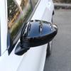 1 пара глянцевых черных автомобильных зеркал заднего вида с клейкой лентой для Honda Civic 11th Gen 2022-up
