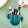 Toothbrush Holder Wall Self-adhesive Seamless Cactus Storage Rack Box Bathroom Organizer Shelf Mobile Phone Closet Organizer