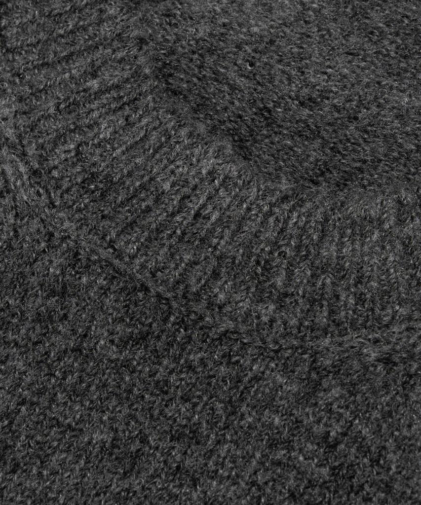 CARGOBROS FOR WOMAN Soft Basic Round Knit (Charcoal)