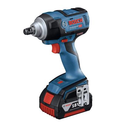 Беспроводной ударный гайковерт Bosch Professional 18 В x Кейс для переноски (6.0Ач 2, Зарядное устройство, В комплекте) GDS18V-300