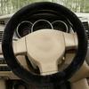 Универсальный автомобильный аксессуар, длинный мягкий шарм, теплый автомобильный плюшевый чехол на руль