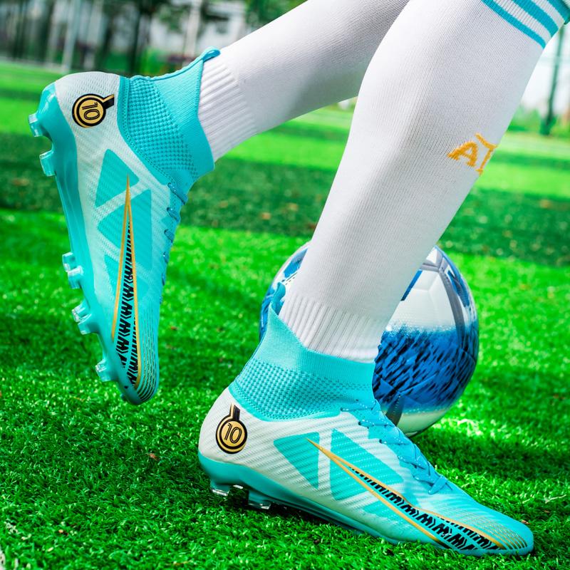 Мужские футбольные бутсы Детские футбольные бутсы Женские профессиональные футбольные бутсы Противоскользящие футбольные бутсы Chaussure TF/FG Уличные футбольные бутсы