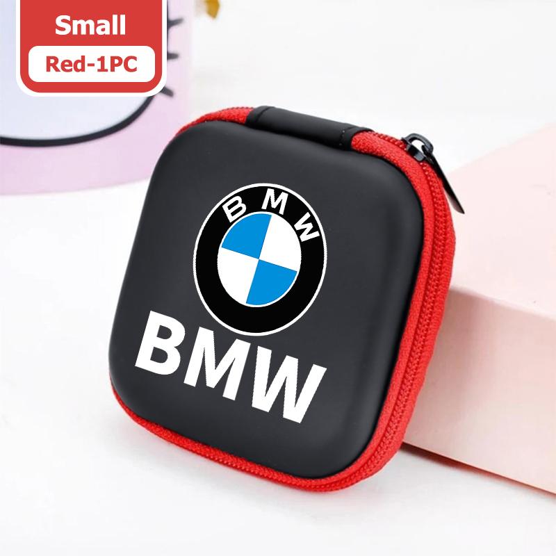 Автомобильный портативный чехол-сумка для хранения кабеля наушников Bluetooth из ЭВА для BMW M3 M5 X3 E93 F10 F20 F30 F40 F15 F25 F26 F31 F49 F86