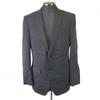 LES MUES Tailored Jacket Men's L Y6 Black Spring Summer Suit(USED)