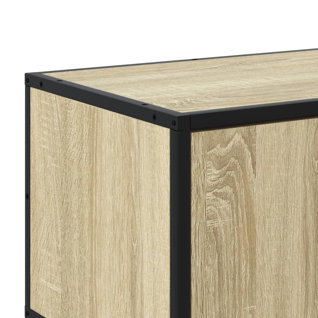 TV Cabinet in Sonoma Oak Finish 180 x 35 x 41 cm Engineered Wood