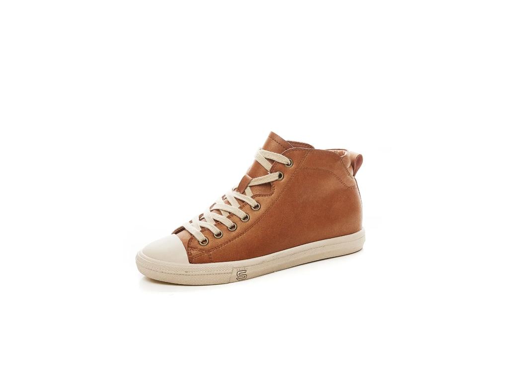 Fashion Women Genuine Leather Sneakers Spring High-top Casual Shoes Autumn First Layer Cowhide Ladies High Top Vulcanized Shoes Sneakers