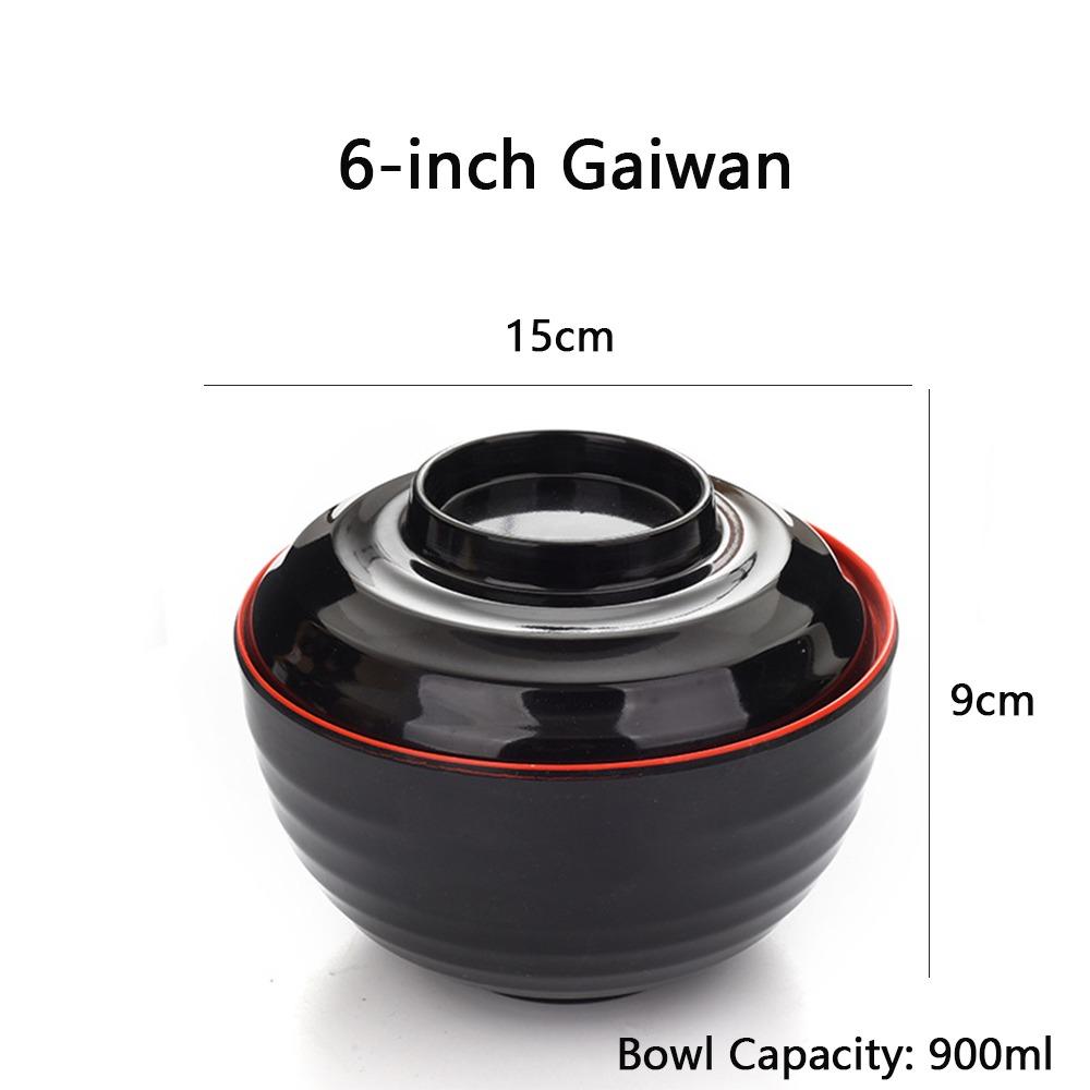 Новая Мисо-супница с крышкой, двухцветная, кленовый лист, японская рисовая миска, контейнер для супа, супница с крышкой, аксессуары для столовой