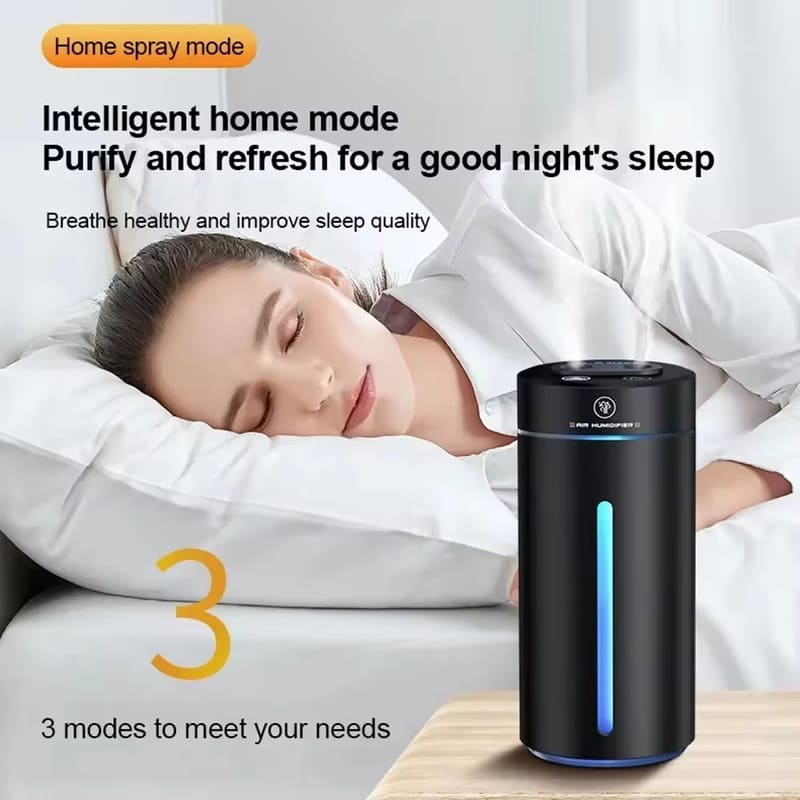 Освежитель воздуха для автомобиля USB-перезаряжаемый ароматерапевтический увлажнитель воздуха Мини-диффузор эфирных масел Аксессуары для салона автомобиля Легкий аромат стойкий