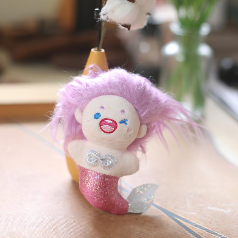 Cute Cute Cotton Doll Small Pendant Plush Toy Doll Bag Hanging Decoration Keychain Doll