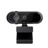 USB HD 1080P Компьютерная камера с крышкой для объектива и микрофоном для онлайн-занятий, встреч и прямых трансляций