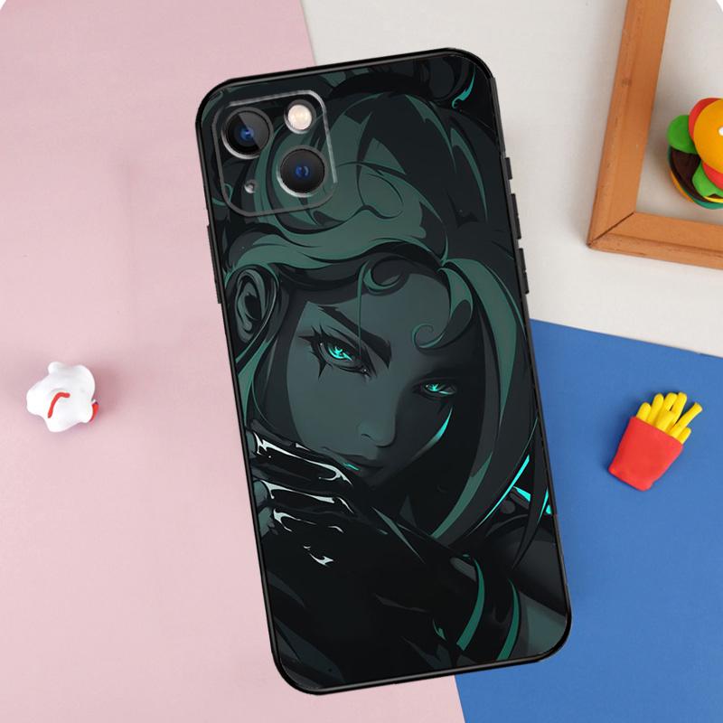 Чехол для телефона Valorant для iPhone 16 Pro Max 11 12 13 14 15 Pro Max Mini 16e 15 16 Plus XR Защитный корпус