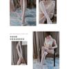 Sex Stockings Seduction Open Crotch Long Tube Black Tearable Flirting One-piece Suspenders Set Sexy Underwear Net Socks