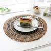 Подставки для плетения Обеденные коврики Льняные изоляционные коврики для обеденного стола Реквизит для стрельбы Коврики для украшения дома