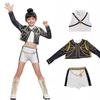 Kids Girls Kpop Demon Hunters Cosplay Costume Rumi Zoey Mira Uniform Suit for Halloween Performance Party Roleplay Outfits