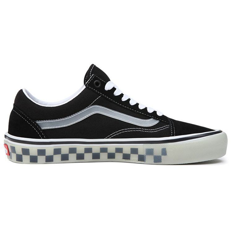 Vans Skate Old Skool Translucent Rubber Unisex Sneakers Black Clear VN0A5FCBBCQ