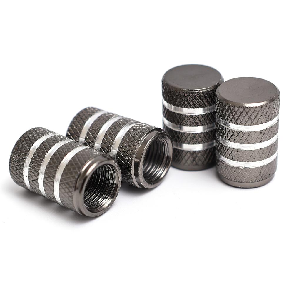 4/1PCS Car Tire Valve Stem Caps Bolt Aluminum Dustproof Valve Caps Motorcycle Bike Tires Valves Tyre Stem Valve Caps Thread Caps