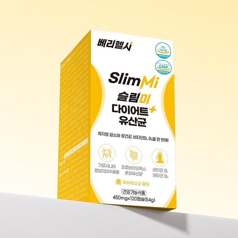 Диета Лактобактерии Bien Slim Pro Slim Me Диета Лактобактерии Kwaebyeong Снижение Жира в Теле Лактобактерии Gasseri, 120 таблеток, 1 шт.