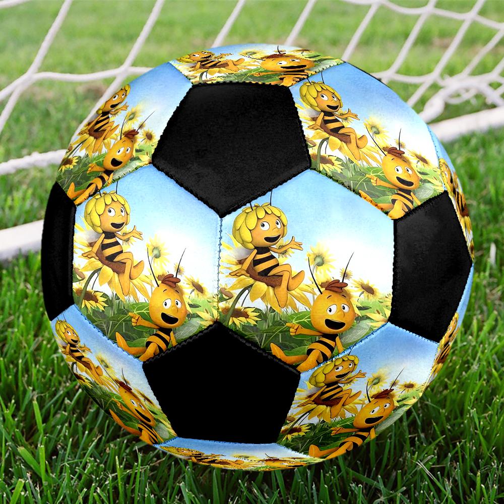 Maya the Bee Theme Size 5 Soccer Ball, Suitable for Both Indoor and Outdoor Matches, a Gift Suitable for Everyone.