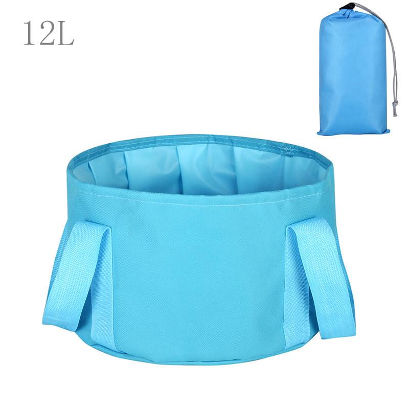 Portable Foldable Foot Bath Bucket - Insulated for Travel and Dorm Use