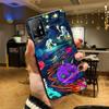 Funda Aesthetics Cartoon alien space Phone Cover For OPPO A74 A94 A3S A5S A9 A12 A15S A52 A53S A72 A73 2020 A91 5G Cases coque